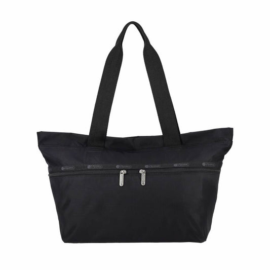 E/W MEDIUM CARLIN TOTE 中型橫式托特包- 永恆黑