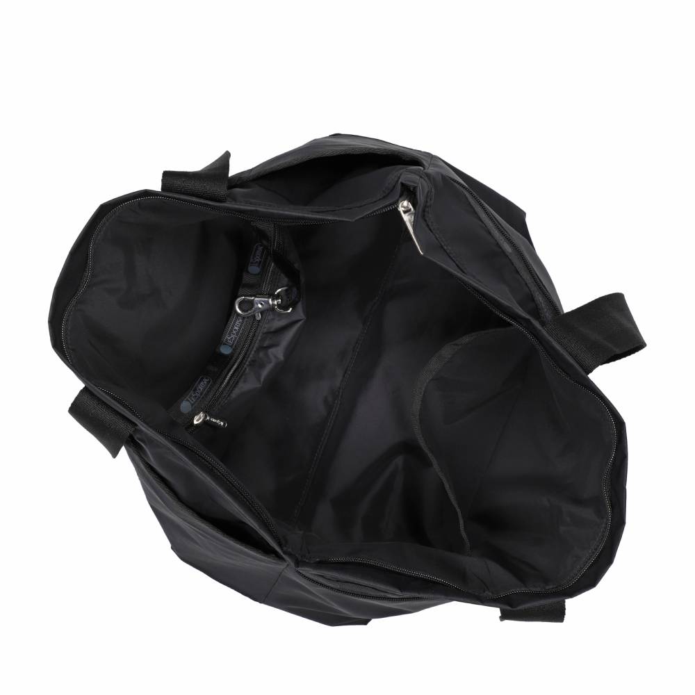E/W MEDIUM CARLIN TOTE 中型橫式托特包- 永恆黑