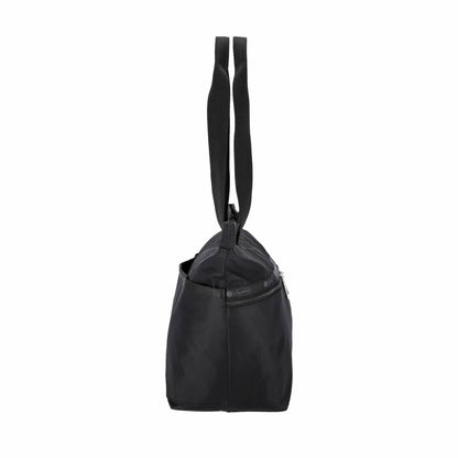 E/W MEDIUM CARLIN TOTE 中型橫式托特包- 永恆黑