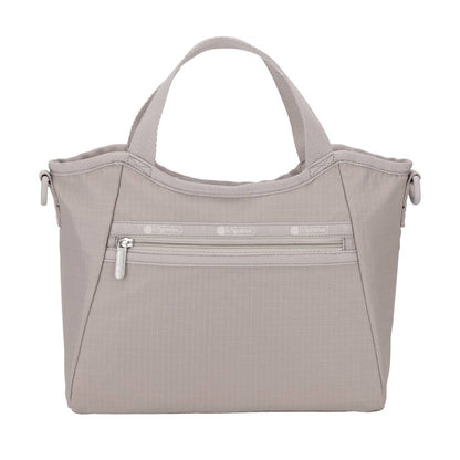 SM DOUBLE TOP HANDLE HOBO 雙提把小型斜背包 - 漂流石