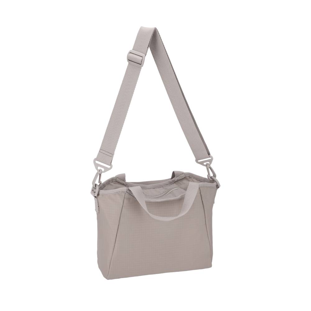 SM DOUBLE TOP HANDLE HOBO 雙提把小型斜背包 - 漂流石