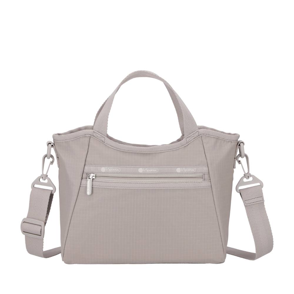 SM DOUBLE TOP HANDLE HOBO 雙提把小型斜背包 - 漂流石