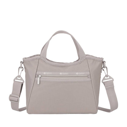 SM DOUBLE TOP HANDLE HOBO 雙提把小型斜背包 - 漂流石