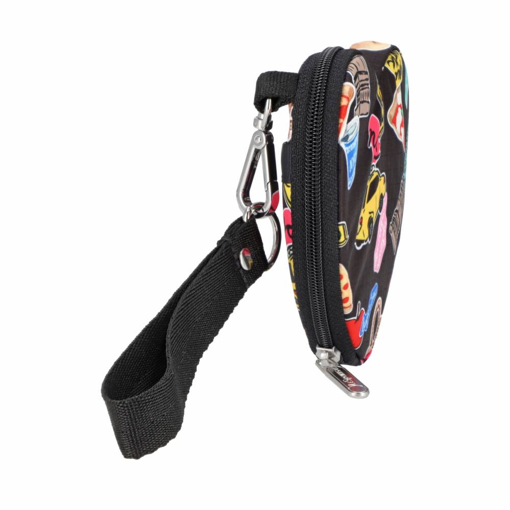HEART WRISTLET 愛心造型零錢包 - 紐約經典貼紙