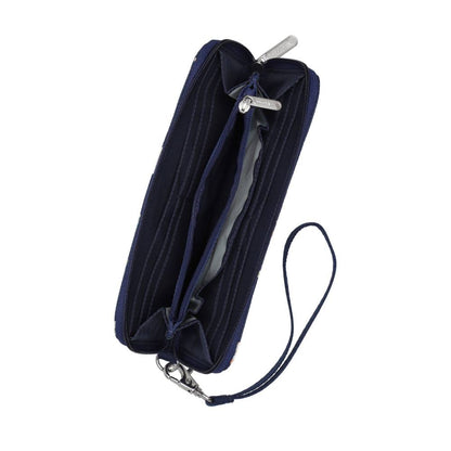 TECH WALLET WRISTLET 腕帶零錢包 - 熱帶喵喵貓