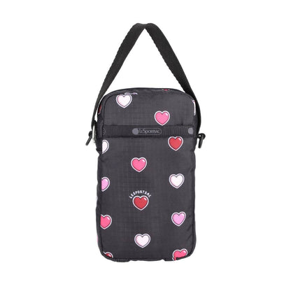 MINI PHONE CROSSBODY 迷你手機袋 - 愛心貼紙