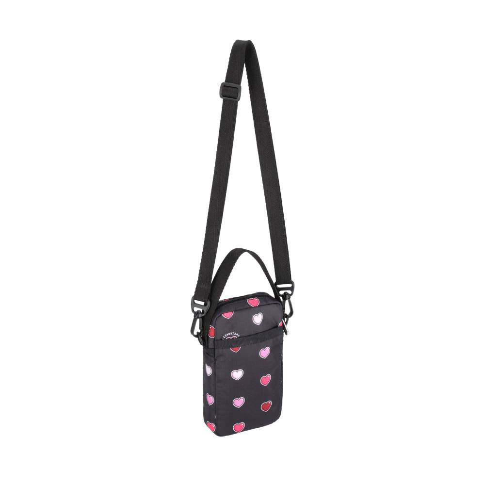 MINI PHONE CROSSBODY 迷你手機袋 - 愛心貼紙