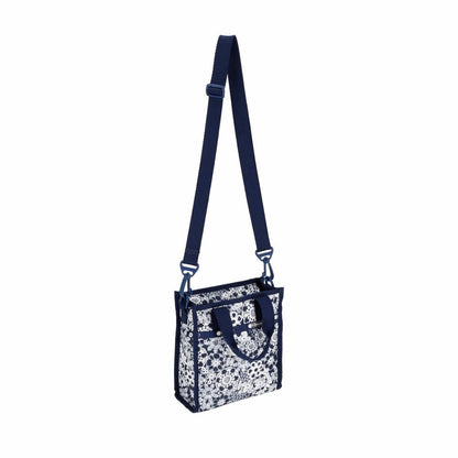 MINI N/S TOTE 迷你方型托特包 - 花卉蕾絲