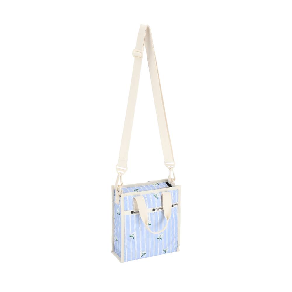MINI N/S TOTE 迷你方型托特包 - 茉莉條紋