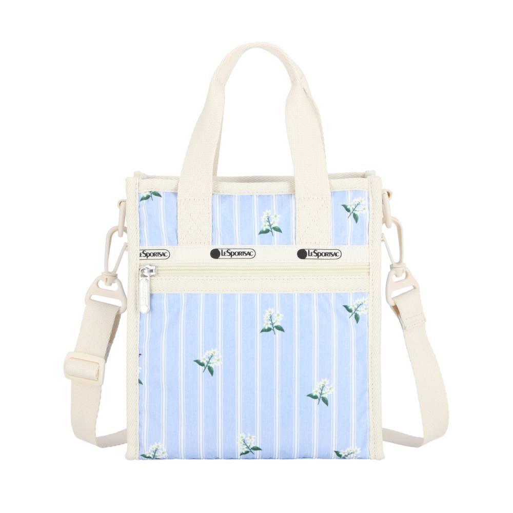MINI N/S TOTE 迷你方型托特包 - 茉莉條紋