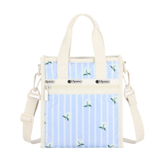 MINI N/S TOTE 迷你方型托特包 - 茉莉條紋