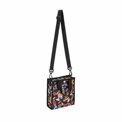 MINI N/S TOTE 迷你方型托特包 - 紐約經典貼紙
