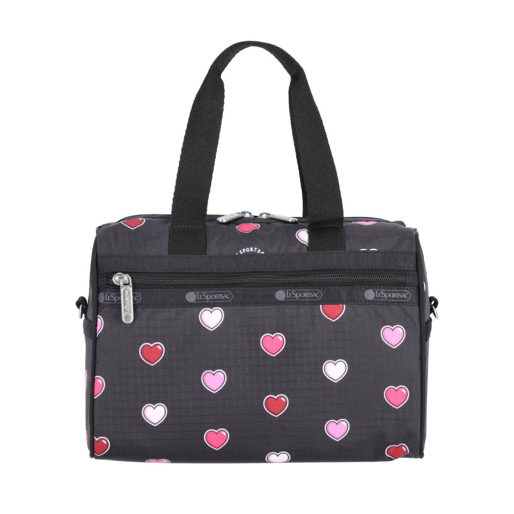 EVERYDAY SM SATCHEL 小型日常兩用包 - 愛心貼紙