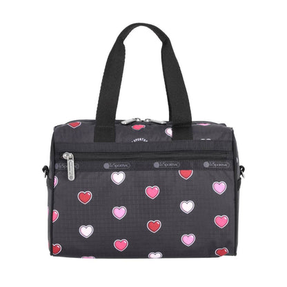 EVERYDAY SM SATCHEL 小型日常兩用包 - 愛心貼紙