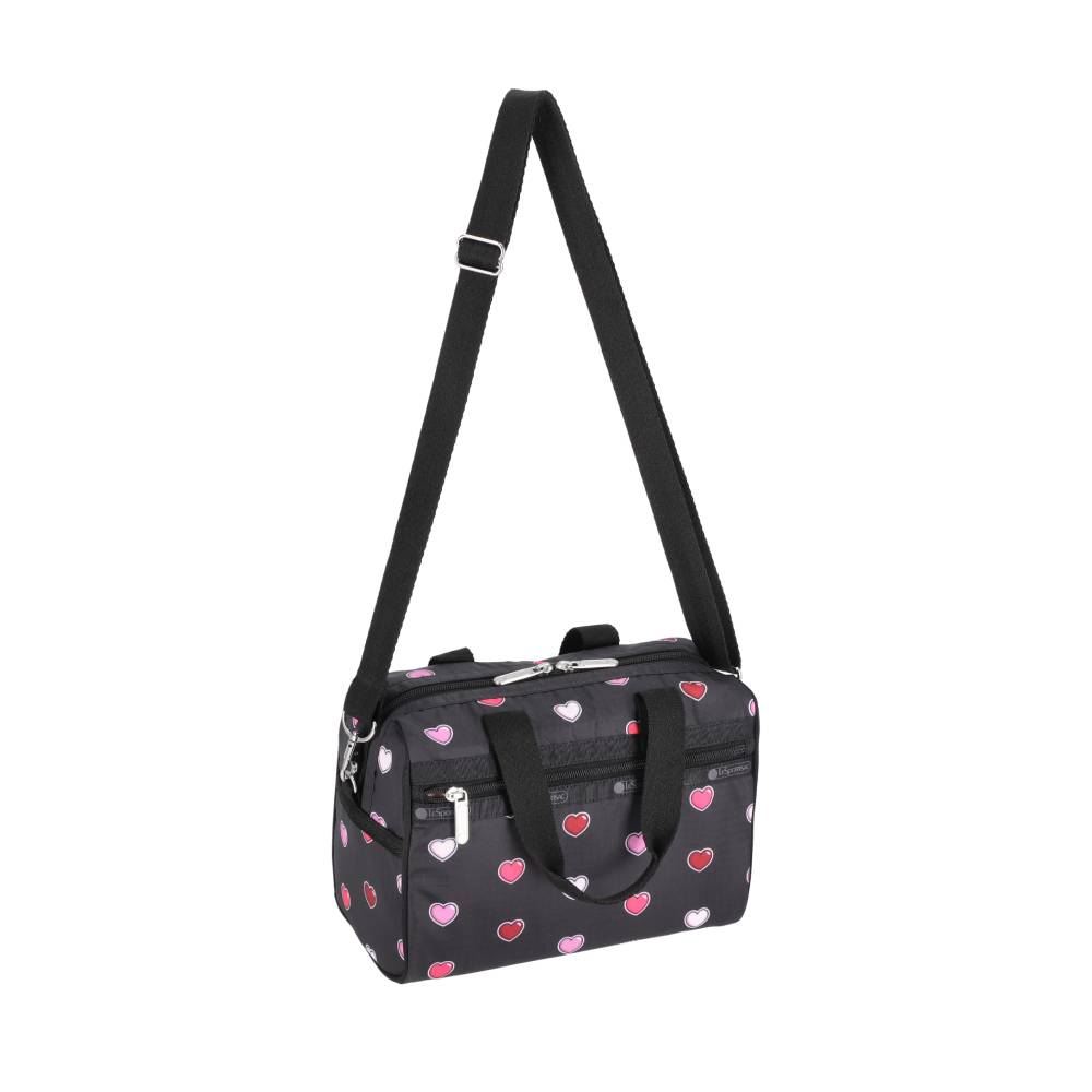 EVERYDAY SM SATCHEL 小型日常兩用包 - 愛心貼紙