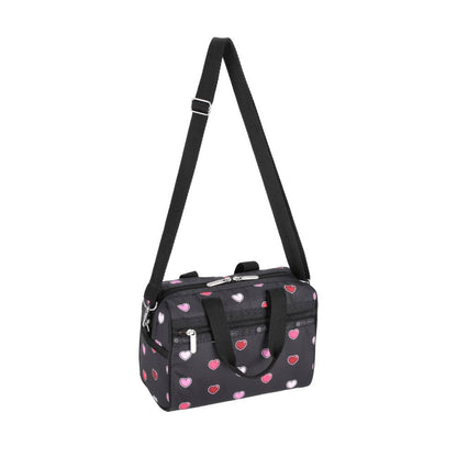 EVERYDAY SM SATCHEL 小型日常兩用包 - 愛心貼紙