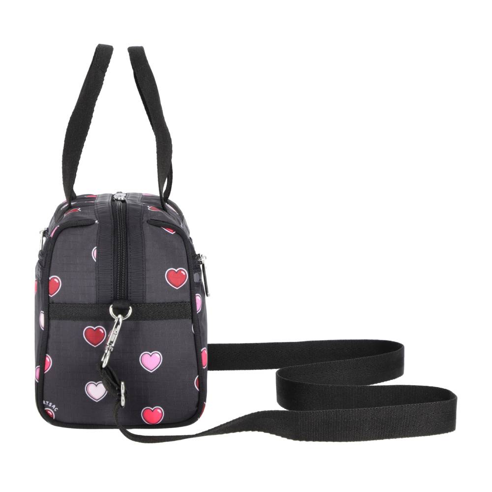EVERYDAY SM SATCHEL 小型日常兩用包 - 愛心貼紙