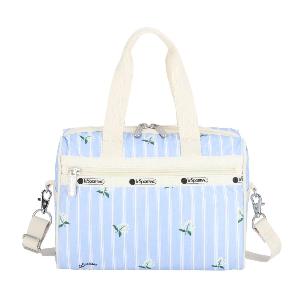 EVERYDAY SM SATCHEL 小型日常兩用包 - 茉莉條紋