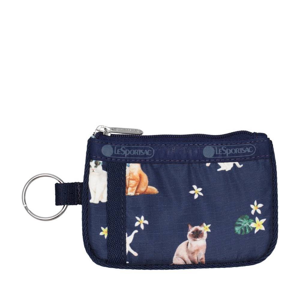 KEY CARD HOLDER 卡片零錢包 - 熱帶喵喵貓