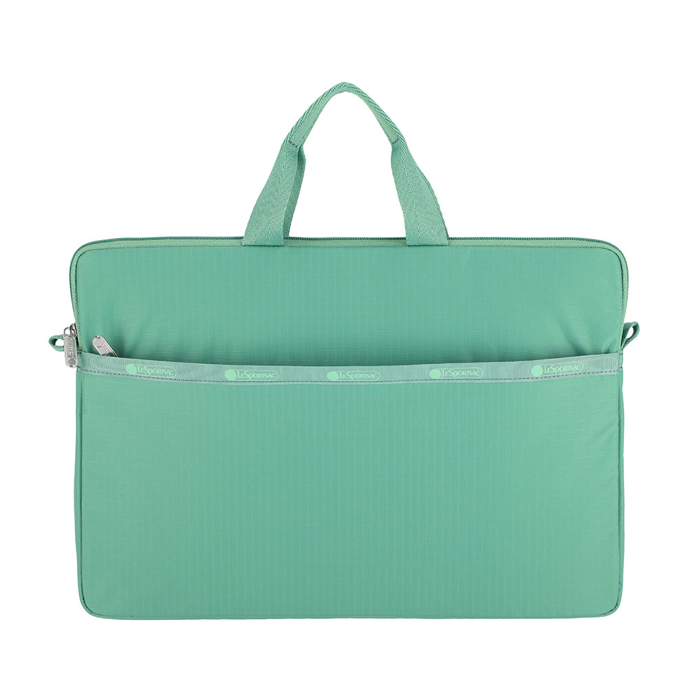 TH LAPTOP CASE 日常通勤筆電包 - 鼠尾草綠