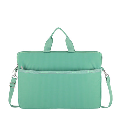 TH LAPTOP CASE 日常通勤筆電包 - 鼠尾草綠