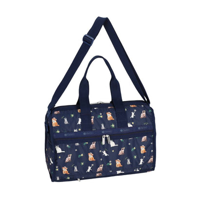 DELUXE MED WEEKENDER 奢華中型旅行袋 - 熱帶喵喵貓