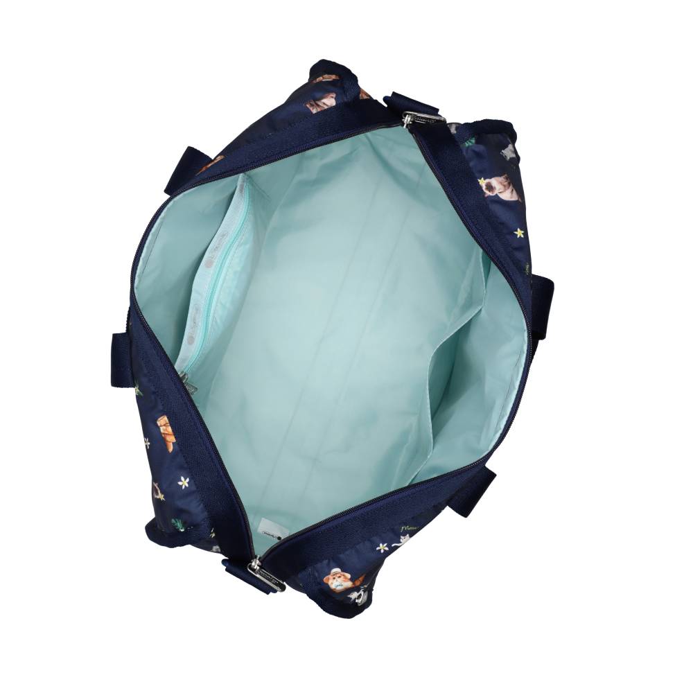 DELUXE MED WEEKENDER 奢華中型旅行袋 - 熱帶喵喵貓
