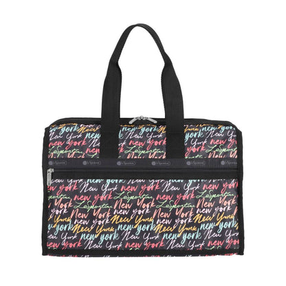 DELUXE MED WEEKENDER 奢華中型旅行袋 - 紐約筆記