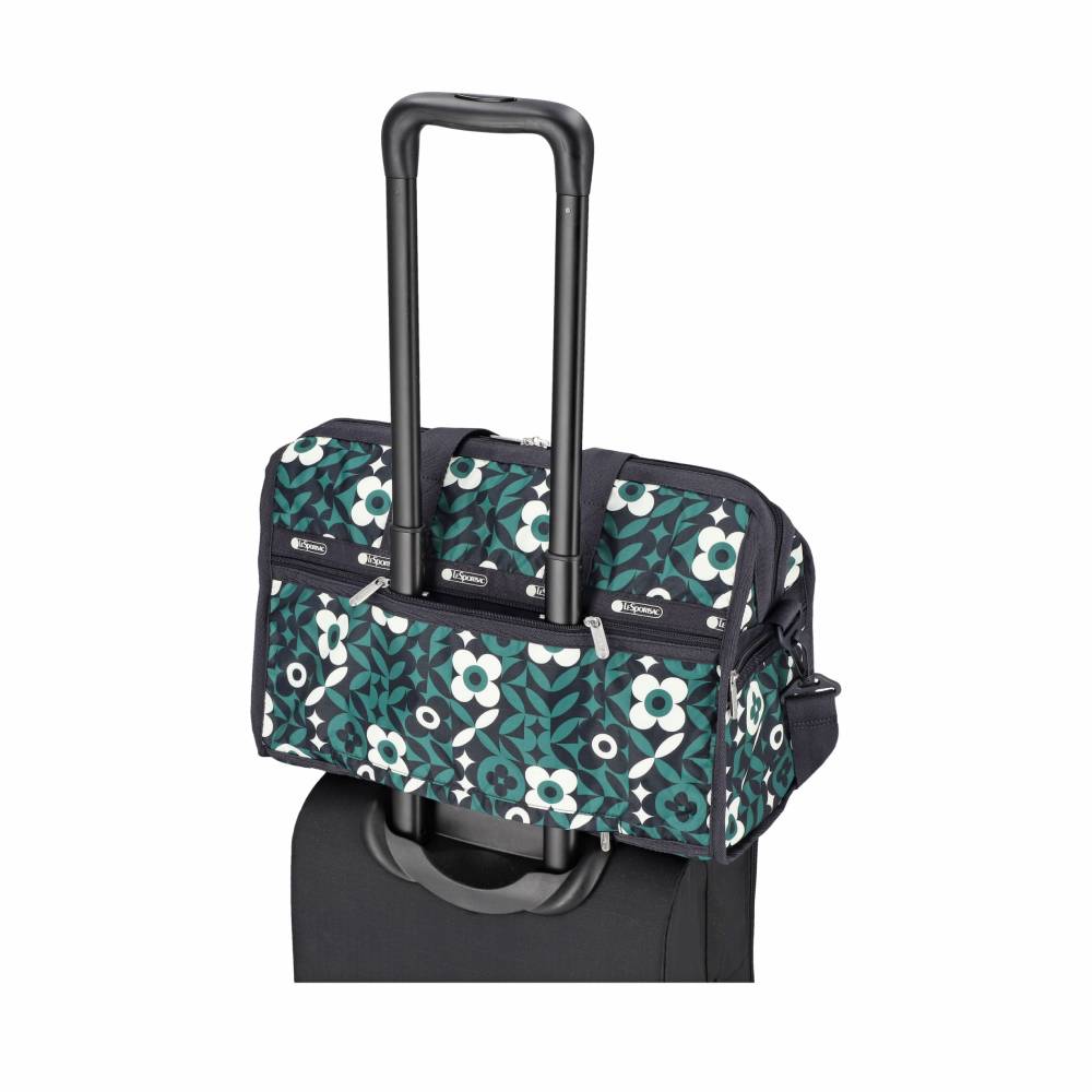 DELUXE MED WEEKENDER 奢華中型旅行袋 - 植物花磚