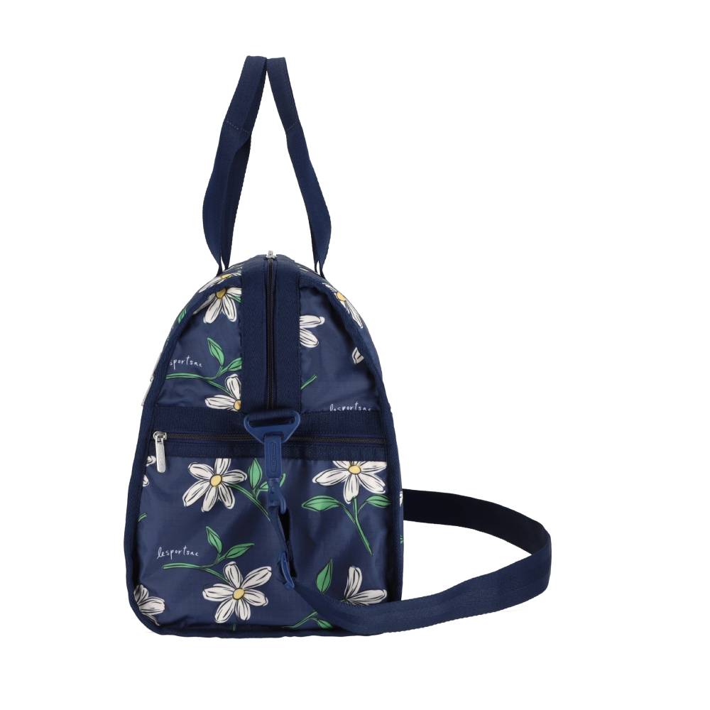 DELUXE LG WEEKENDER 奢華大型旅行袋 - 夜藍花卉