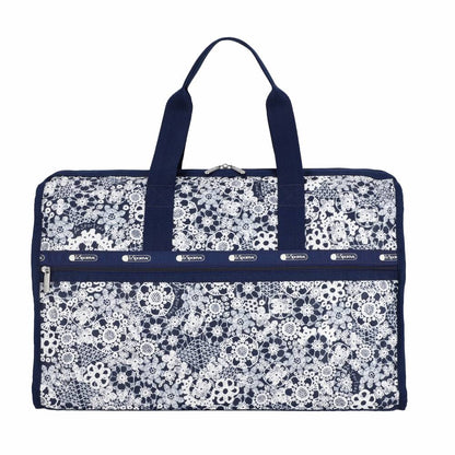 DELUXE LG WEEKENDER 奢華大型旅行袋 - 花卉蕾絲