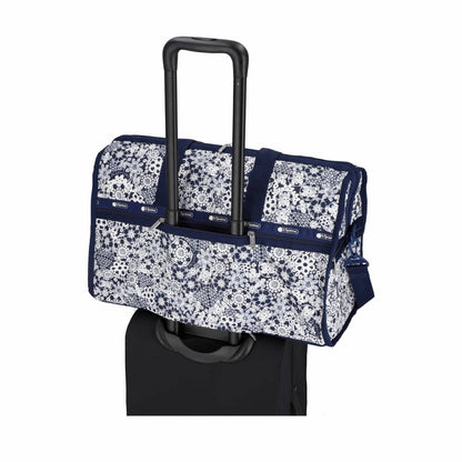 DELUXE LG WEEKENDER 奢華大型旅行袋 - 花卉蕾絲