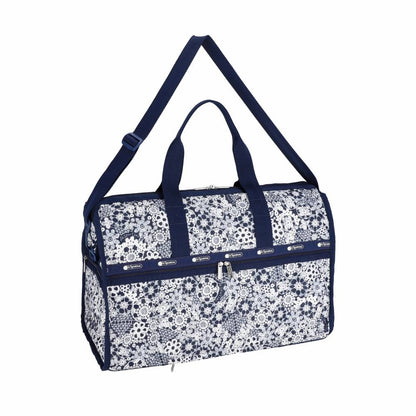 DELUXE LG WEEKENDER 奢華大型旅行袋 - 花卉蕾絲