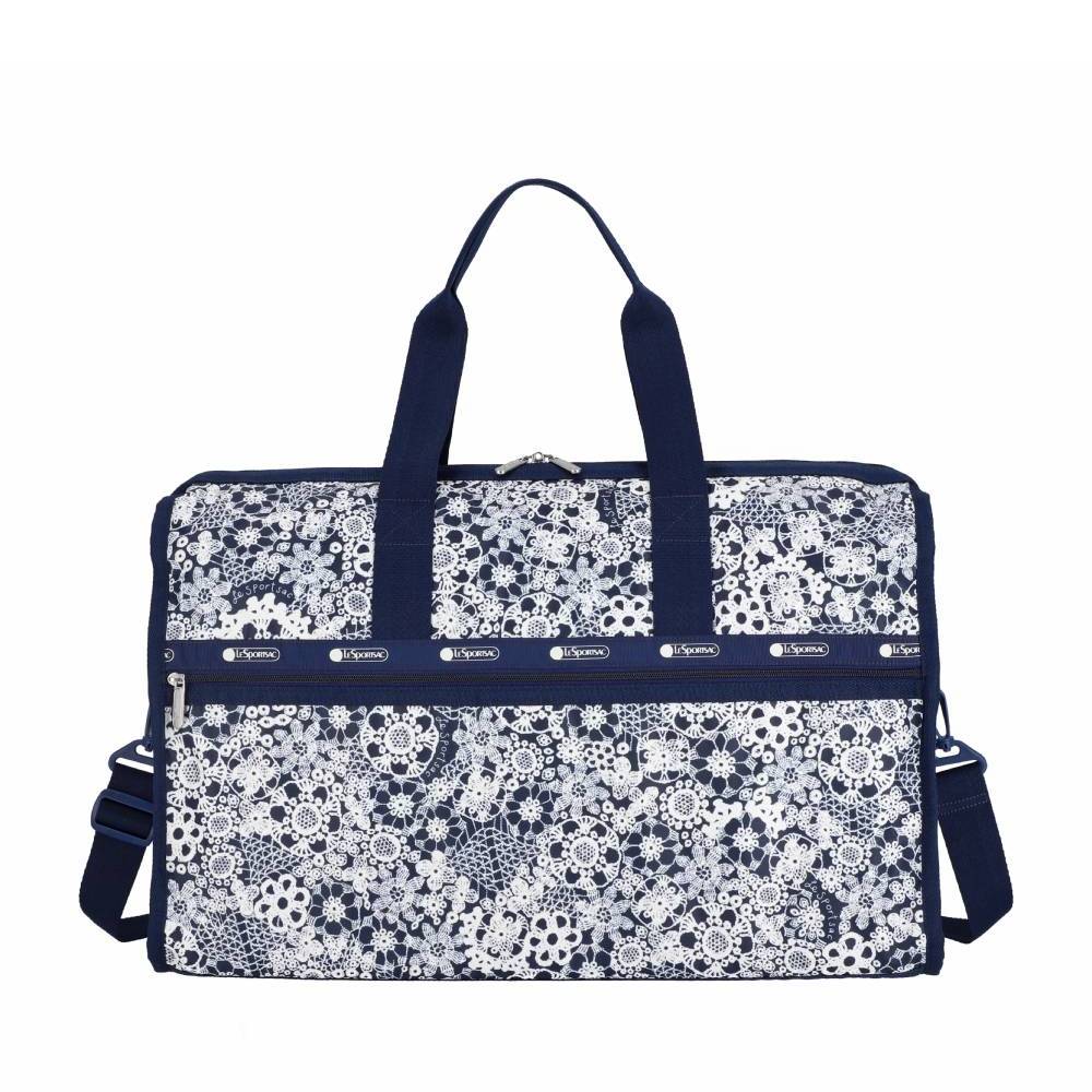 DELUXE LG WEEKENDER 奢華大型旅行袋 - 花卉蕾絲