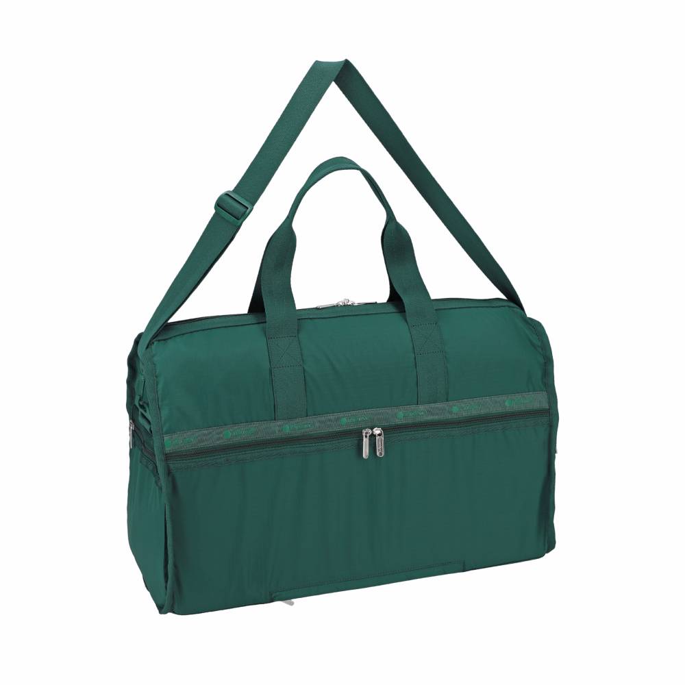 DELUXE LG WEEKENDER 奢華大型旅行袋 - 伊甸綠