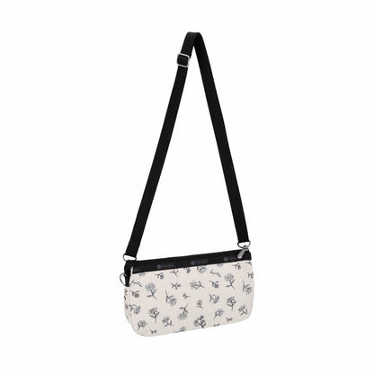 MED KOKO CROSSBODY 手拿斜肩兩用包 - 素描花卉