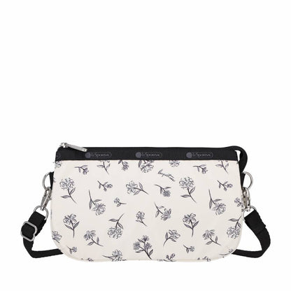 MED KOKO CROSSBODY 手拿斜肩兩用包 - 素描花卉