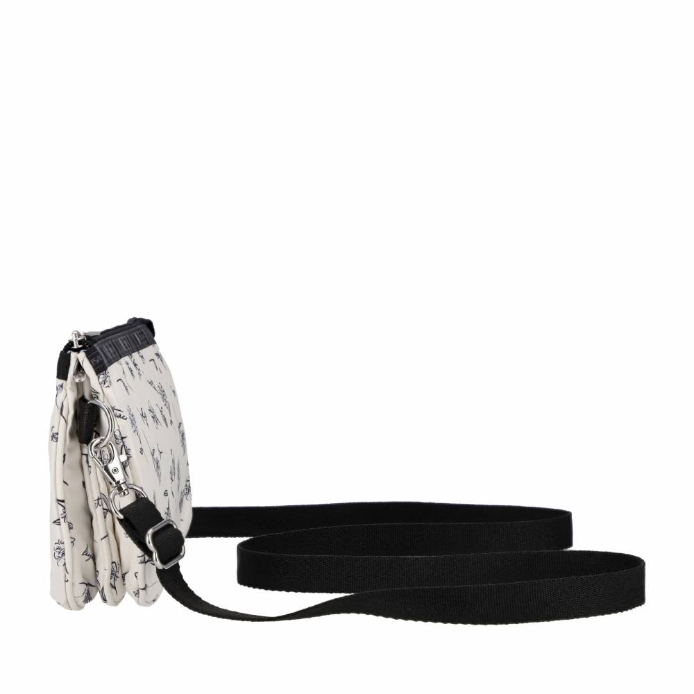 MED KOKO CROSSBODY 手拿斜肩兩用包 - 素描花卉