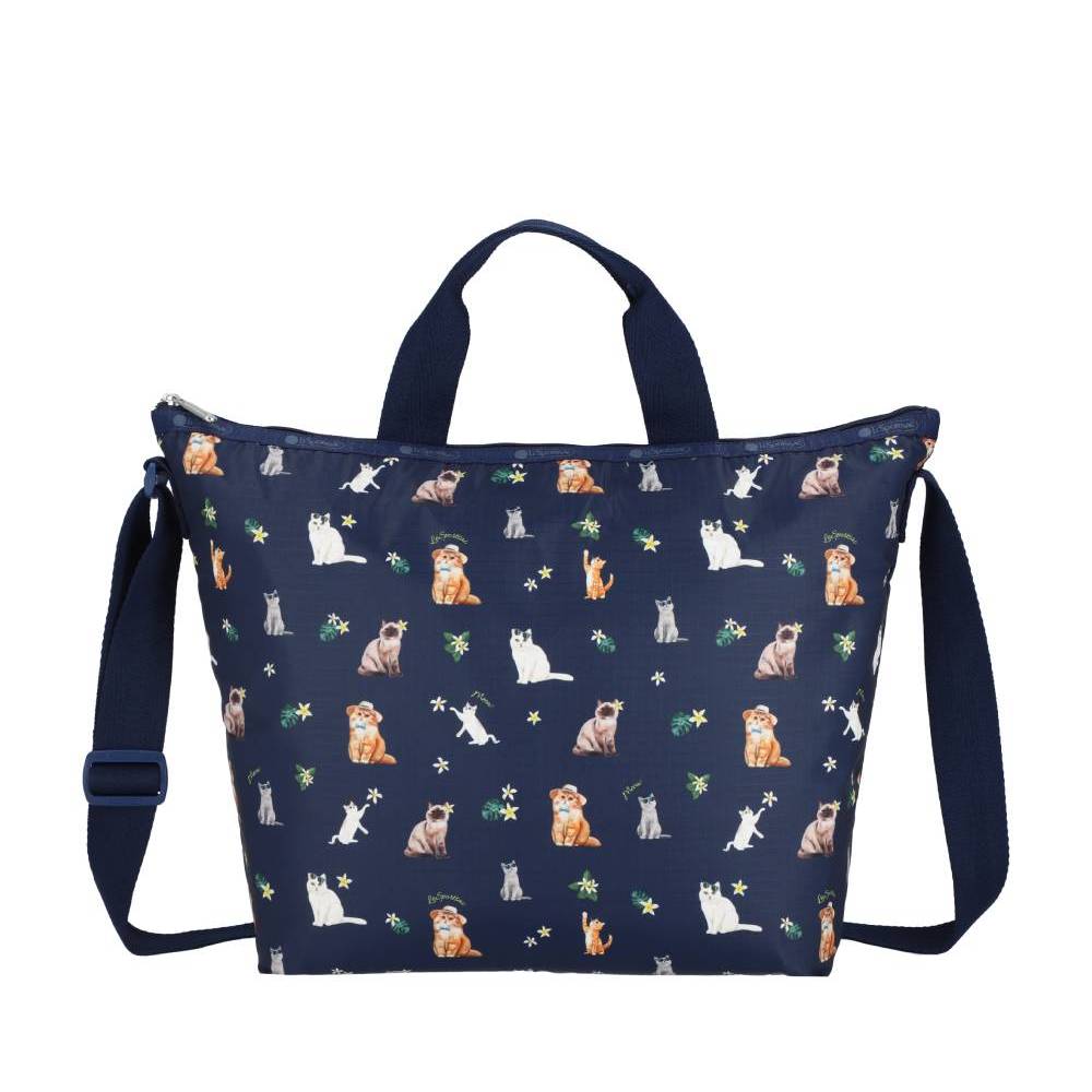 DELUXE EASY CARRY TOTE 兩用托特包 - 熱帶喵喵貓