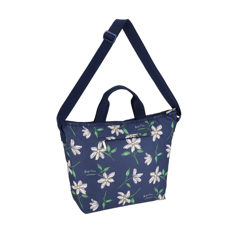 DELUXE EASY CARRY TOTE 兩用托特包 - 夜藍花卉