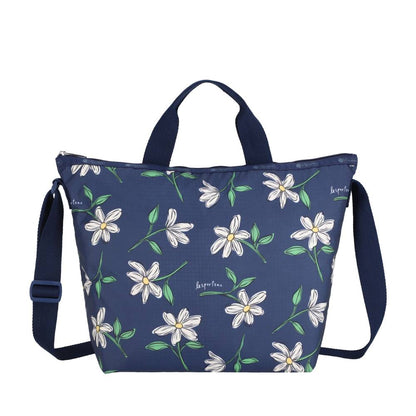 DELUXE EASY CARRY TOTE 兩用托特包 - 夜藍花卉