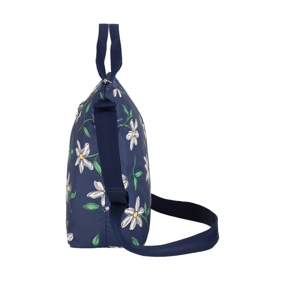 DELUXE EASY CARRY TOTE 兩用托特包 - 夜藍花卉
