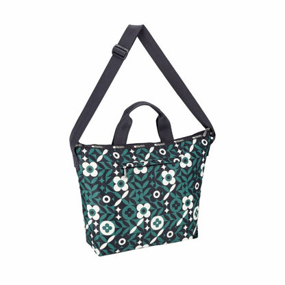DELUXE EASY CARRY TOTE 兩用托特包 - 植物花磚