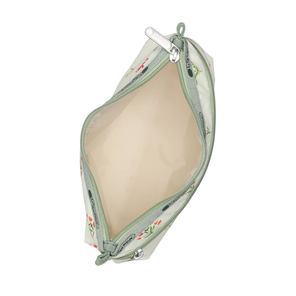 COSMETIC CLUTCH 雙層拉鍊化妝包 - 夏日草原