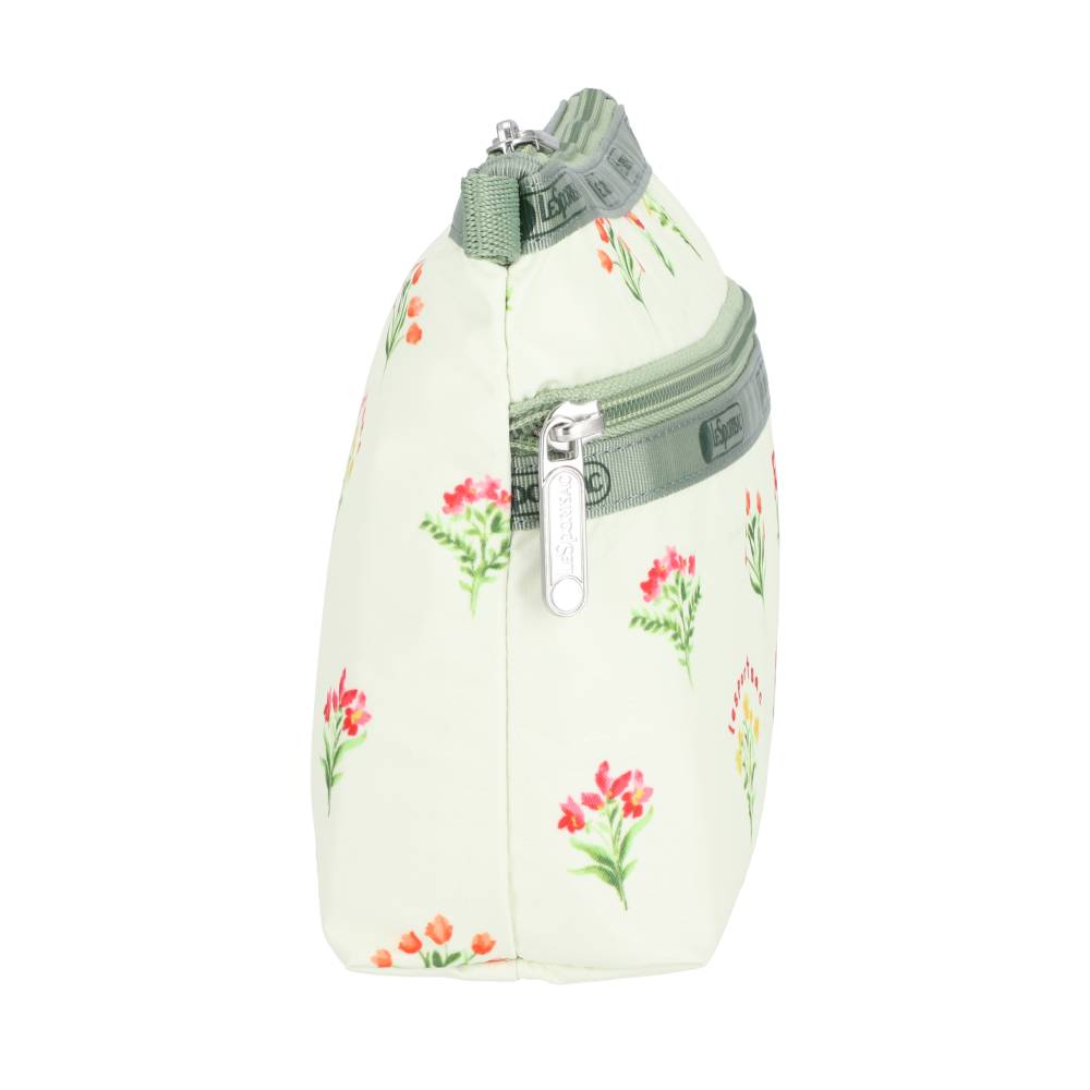 COSMETIC CLUTCH 雙層拉鍊化妝包 - 夏日草原