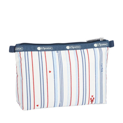 COSMETIC CLUTCH 雙層拉鍊化妝包 - 歡樂旅程