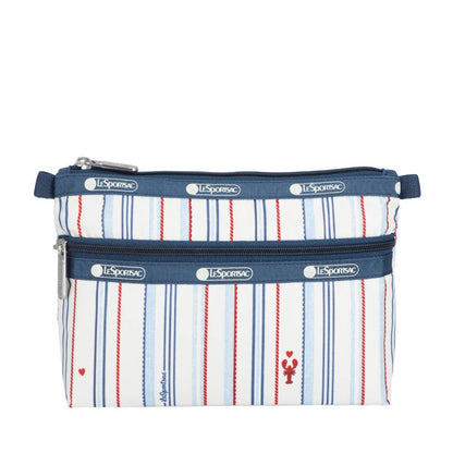 COSMETIC CLUTCH 雙層拉鍊化妝包 - 歡樂旅程