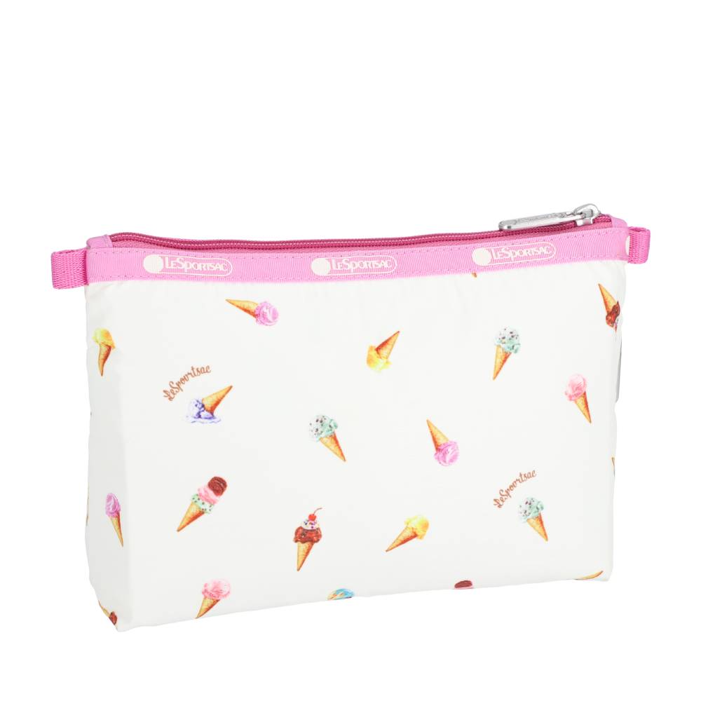COSMETIC CLUTCH 雙層拉鍊化妝包 - 甜蜜嘉年華