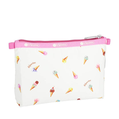 COSMETIC CLUTCH 雙層拉鍊化妝包 - 甜蜜嘉年華