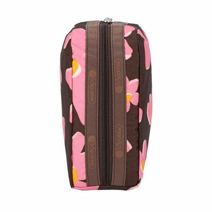 EXTRA LARGE RECTANGULAR COSMETIC 加大型化妝包 - 秋日紫梅